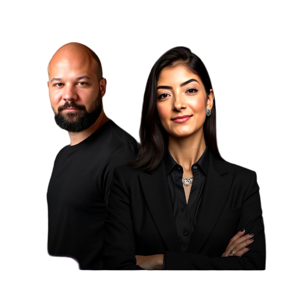 Lucas Santos e Luana Labrego